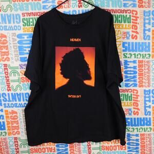 The Weeknd Heaven Or Las Vegas Graphic T Shirt Size 2XL Black XO